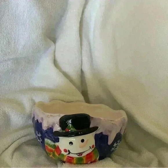 Miscellaneous Smowman Bundle of three. Soup bowl, cereal bowl and Carafe - Picture 4 of 6